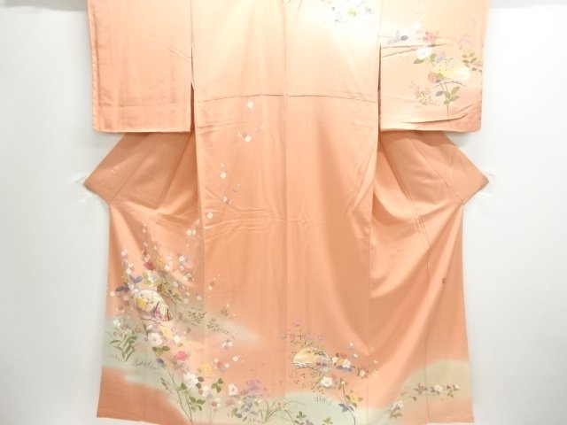 JAPANESE KIMONO / UNUSED HOMONGI / PEOPLE IN THE PAST / ARTIST WORK 